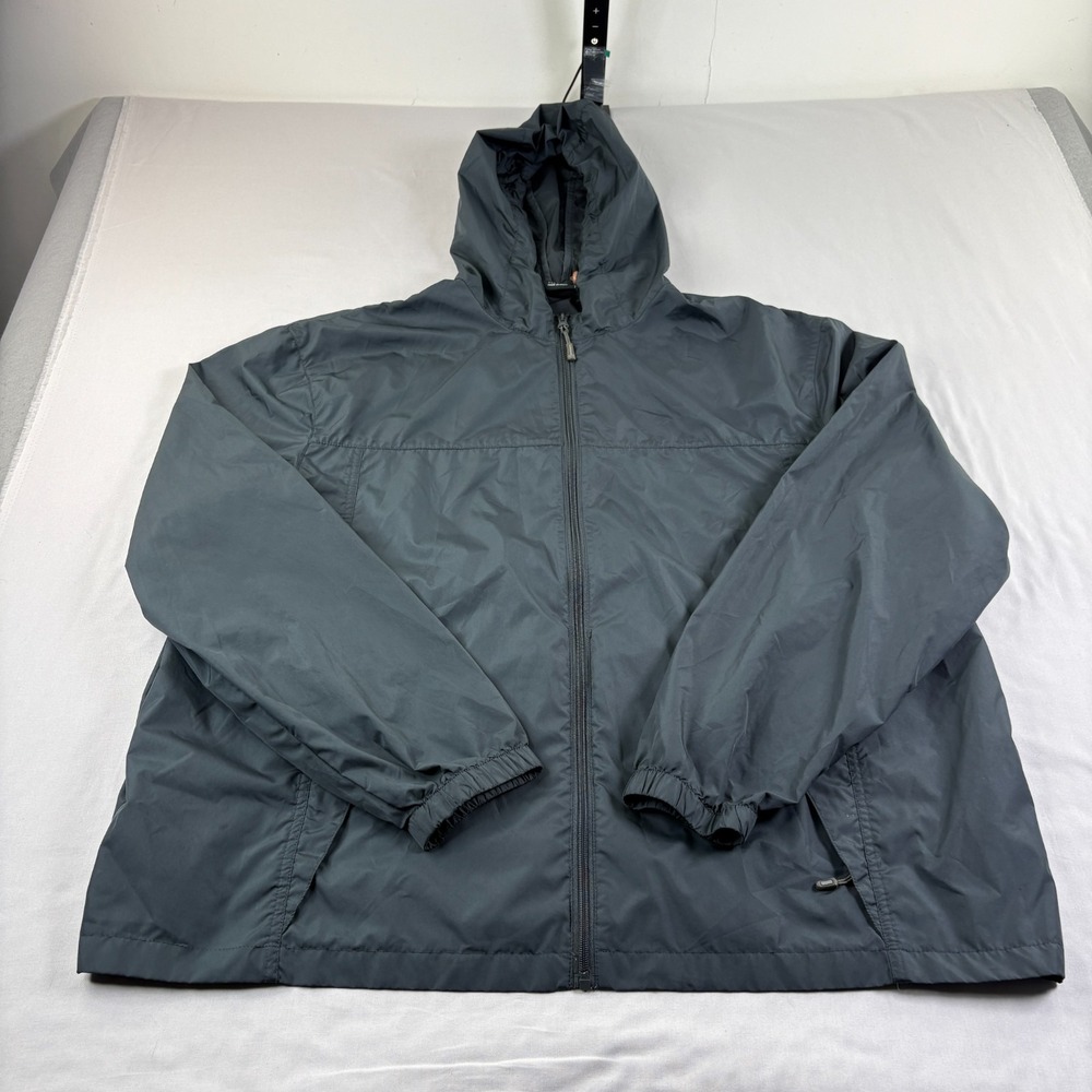 ScotteVest Pack Windbreaker Jacket Mens 3XL Black Full Zip Tec‎ Pockets Outdoor